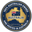 100% Australian Owned and Hosted in Australia